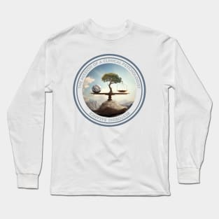 Restoring Balance The Mission of a Clinical Psychologist Long Sleeve T-Shirt